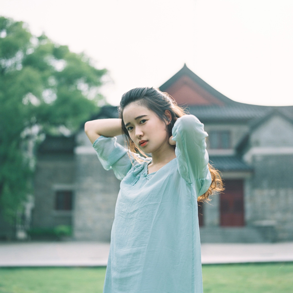 轻纱薄缕情趣睡衣透视装私密人体内衣美女写真图片